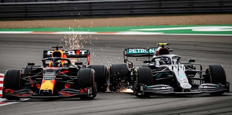 FIA Steward Defends 'Perfect' Verstappen Penalty After Russell Clash