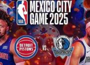 NBA Mexico City Game 2025: Pistons vs Mavericks